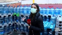 İstanbul'da su kesintisi: Kova, bidon ne varsa dolduruldu | Video