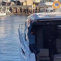 Complètement ivre, elle va prendre une "douche froide" malgré elle