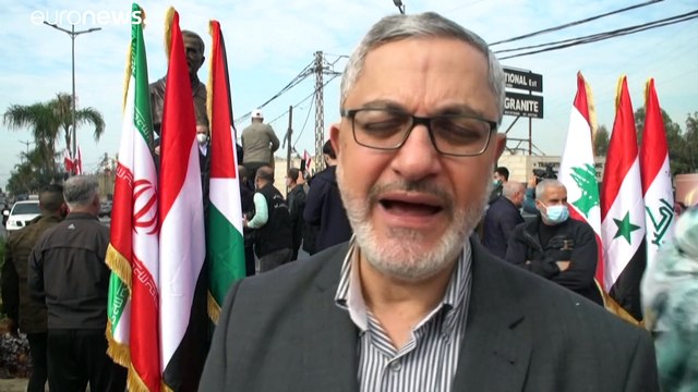 شاهد: تدشين تمثال لقاسم سليماني في الضاحية الجنوبية لبيروت