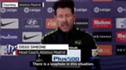 Simeone relieved at Trippier return amid betting ban appeal