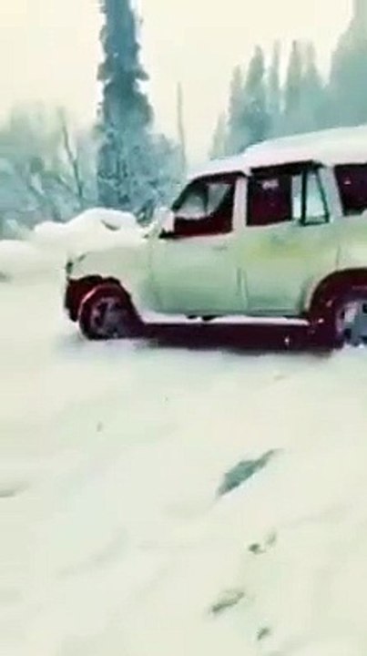 heavy snow fall