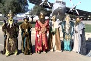 Los Reyes Magos llegan a la Base Aérea de Alcantarilla (Murcia)