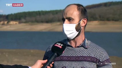 İstanbul'da barajlar kurudu, balıklar telef oldu