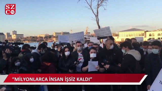 'Geçinemiyoruz' diyen sektör çalışanları: İş yerleri açılsın, yasaklar kaldırılsın