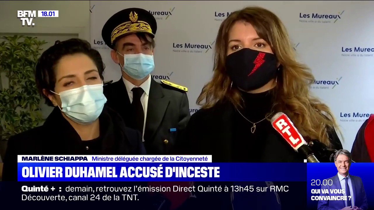 Olivier Duhamel accusé d'inceste: Marlène Schiappa rappelle que "la prescription sur les viols commis sur mineurs a été étendue par le gouvernement"