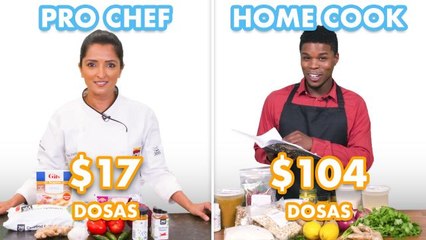 $104 vs $17 Dosas: Pro Chef & Home Cook Swap Ingredients