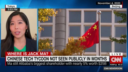 Chinese tech tycoon has not been seen in months