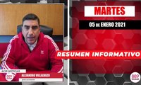 Resumen de noticias martes 5 de enero  2021 / Panorama Informativo / 88.9 Noticias
