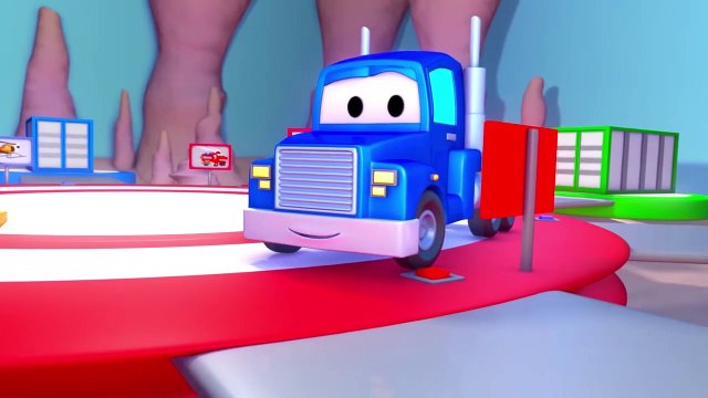 Carl le Camion Transformer et le Camion de démolition à Car City| Dessin animé pour enfants