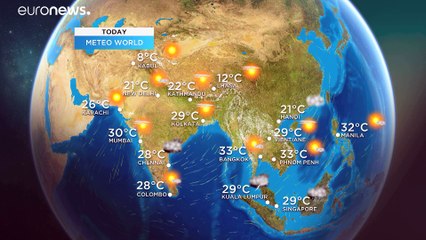 Africanews world weather today 06/01/2021