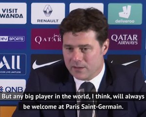 Télécharger la video: Pochettino addresses Messi and Dele PSG rumours