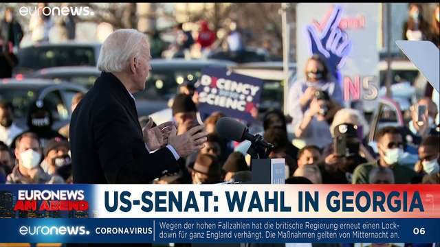 Härterer Lockdown: Nur noch 1 Person treffen - Euronews am Abend am 05.01.