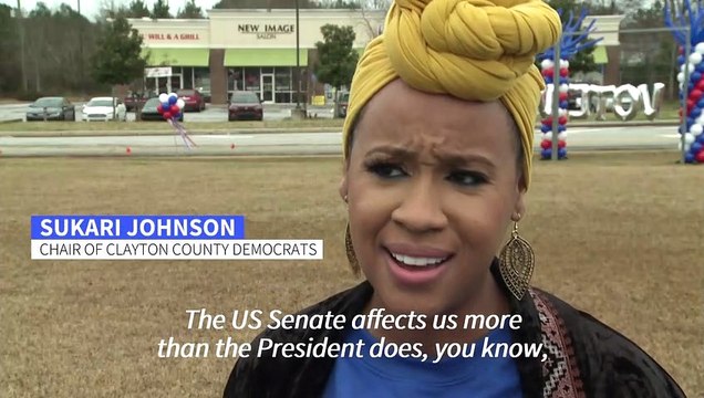 Georgia voters head to the polls in Senate runoff elections