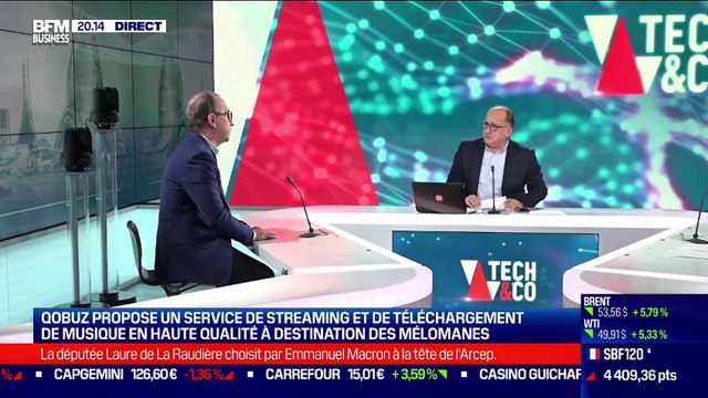 Georges Fornay (Qobuz) : Qobuz propose un service de streaming et de téléchargement de musique en haute qualité à destination des mélomanes - 05/01