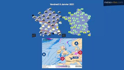 bulletin météo du mardi 5 janvier 2020