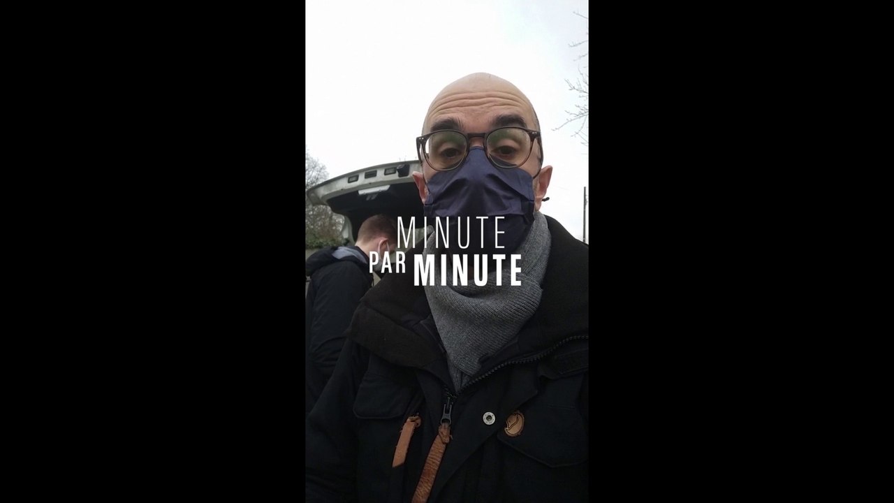 Minute Par Minute -  Nos reporters en tournage à Monts, près de Tours, où sera produit le vaccin anti-Covid de Moderna