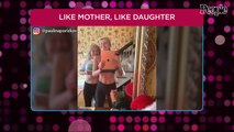 Supermodel Paulina Porizkova and Her Mom, 74, Show Off Their Toned Abs in Instagram Mirror Selfie