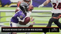 Marquise Brown and Diontae Johnson Headline Michael Fabiano’s List of Wide Receivers to Start in Wild Card Weekend