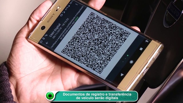 Documentos de registro e transferência de veículo serão digitais
