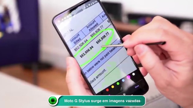 Moto G Stylus surge em imagens vazadas