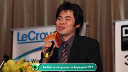 Analista revela planos da Apple para 2021