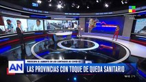 Toque de queda sanitario en las provincias de Argentina
