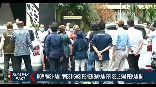 Investigasi Komnas HAM Terkait Tewasnya 6 Laskar FPI Kini Memasuki Tahap Akhir