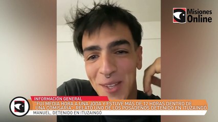 “Fui media hora a una joda y estuve más de 12 horas dentro de una comisaría”, relató uno de los posadeños detenido en Ituzaingó