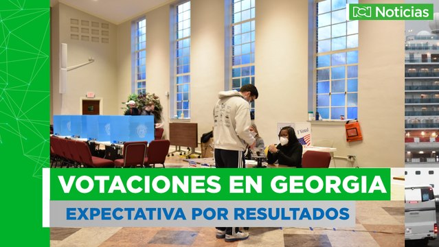 Expectativa por resultados electorales en el Estado de Georgia