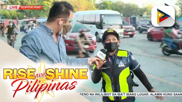 CHIKA ON THE ROAD: Sitwasyon ng trapiko sa Elliptical Road