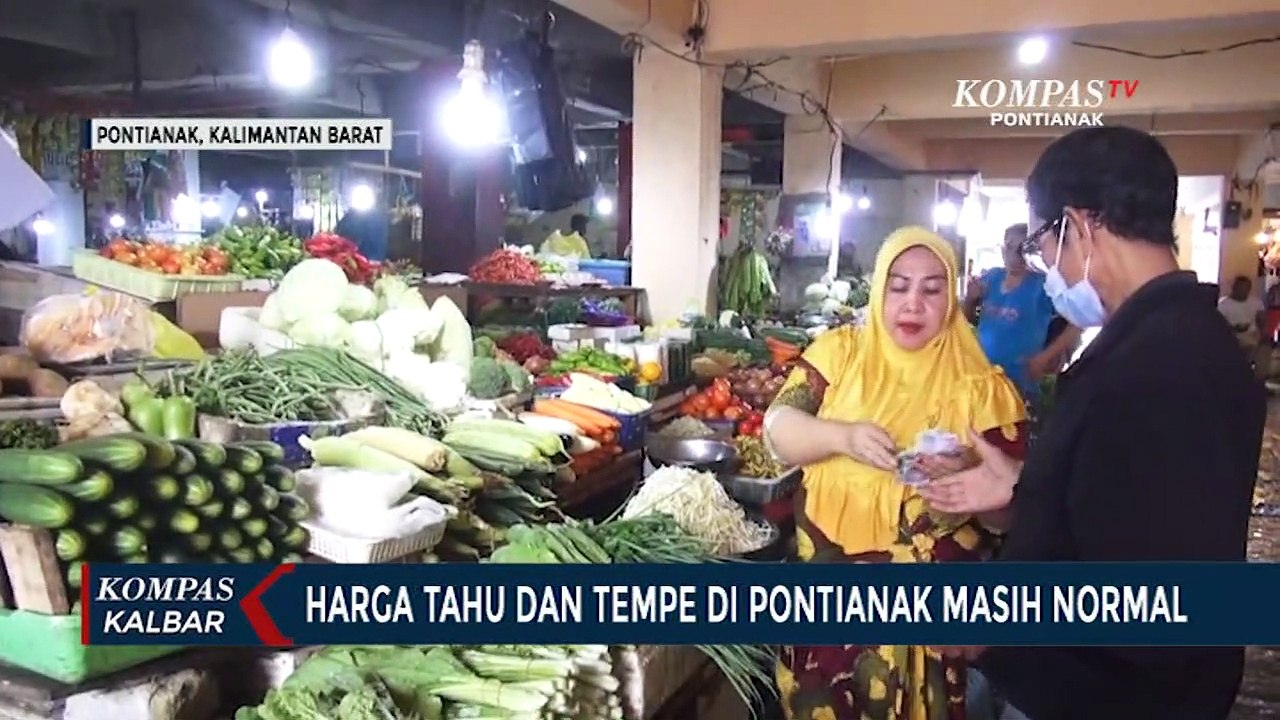 Di Daerah Lain Naik, Harga Tahu & Tempe di Pontianak Masih Normal