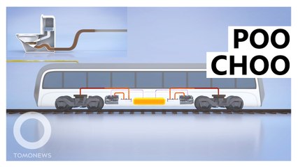 Human Poo, Rotting Food to Power New Trains