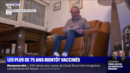 Covid-19: les plus de 75 ans pourront se faire vacciner avant la fin du mois