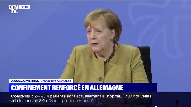 Covid-19: l'Allemagne prolonge et renforce son confinement jusqu'à la fin janvier