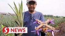 Malaysian team transforms pineapple leaves into drones
