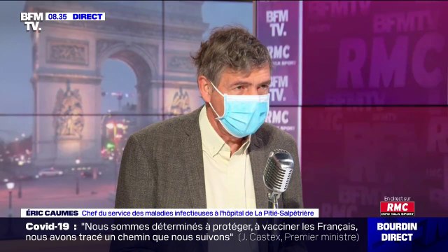 Je vais bien : le Pr Éric Caumes confie s'être fait vacciner dimanche contre le Covid-19