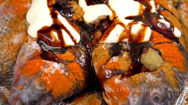 তেলাপিয়া মাছের বারবিকিউ সহজ পদ্ধতিতে রেসিপি _ Tilapia Fish BBQ Recipe _ Easy BBQ Recipe _ Fish BBQ