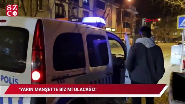 Kısıtlamayı ihlal etti, 'Yarın manşette biz mi olacağız' dedi