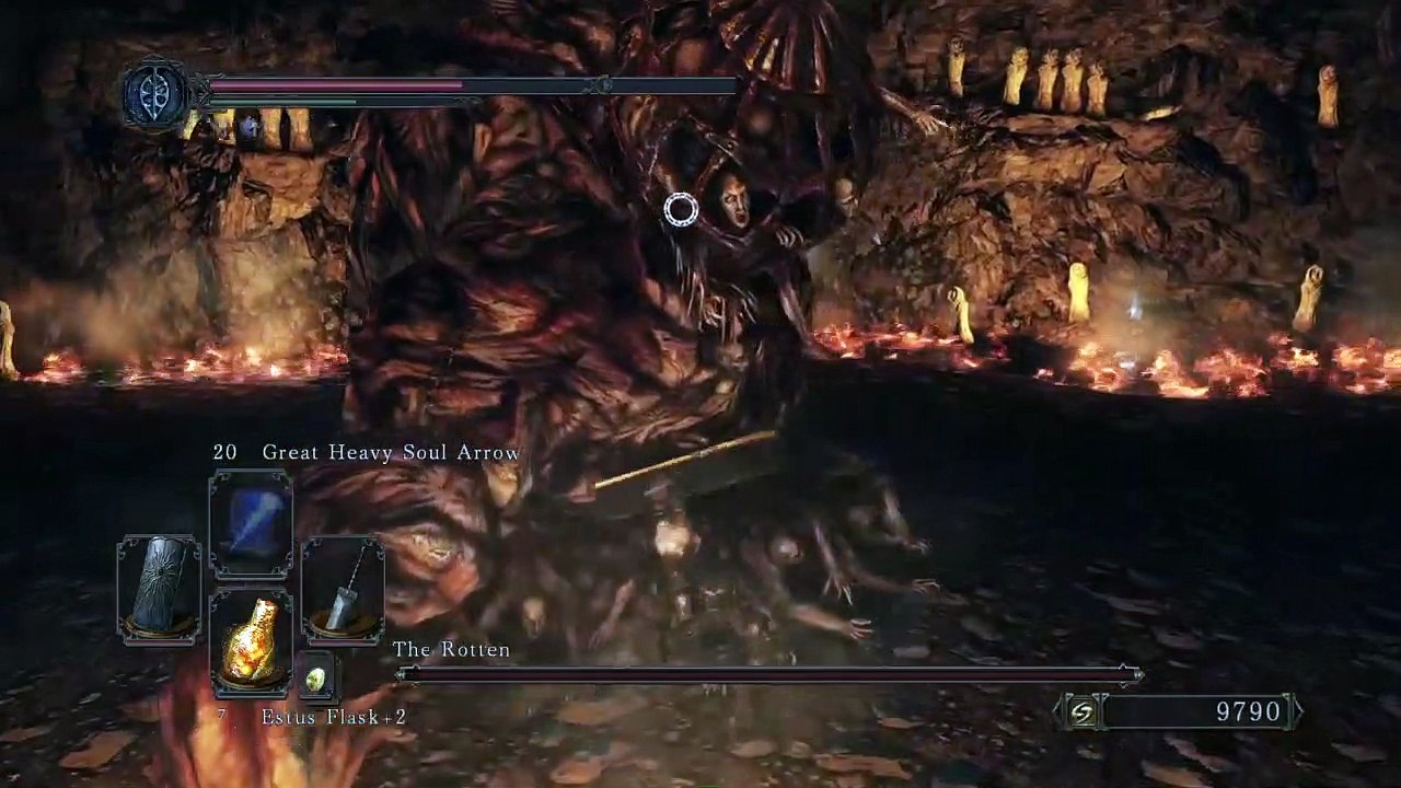 Boss | The Rotten - Dark Souls II Scholar of the First Sin (PS4 ...