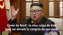 Corée du Nord : le mea culpa de Kim Jong-un devant le congrès de son parti