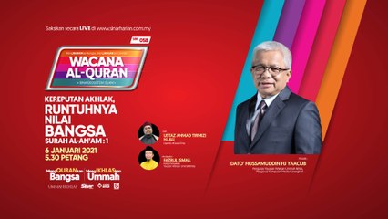 [LIVE] Kereputan akhlak, runtuhnya nilai bangsa