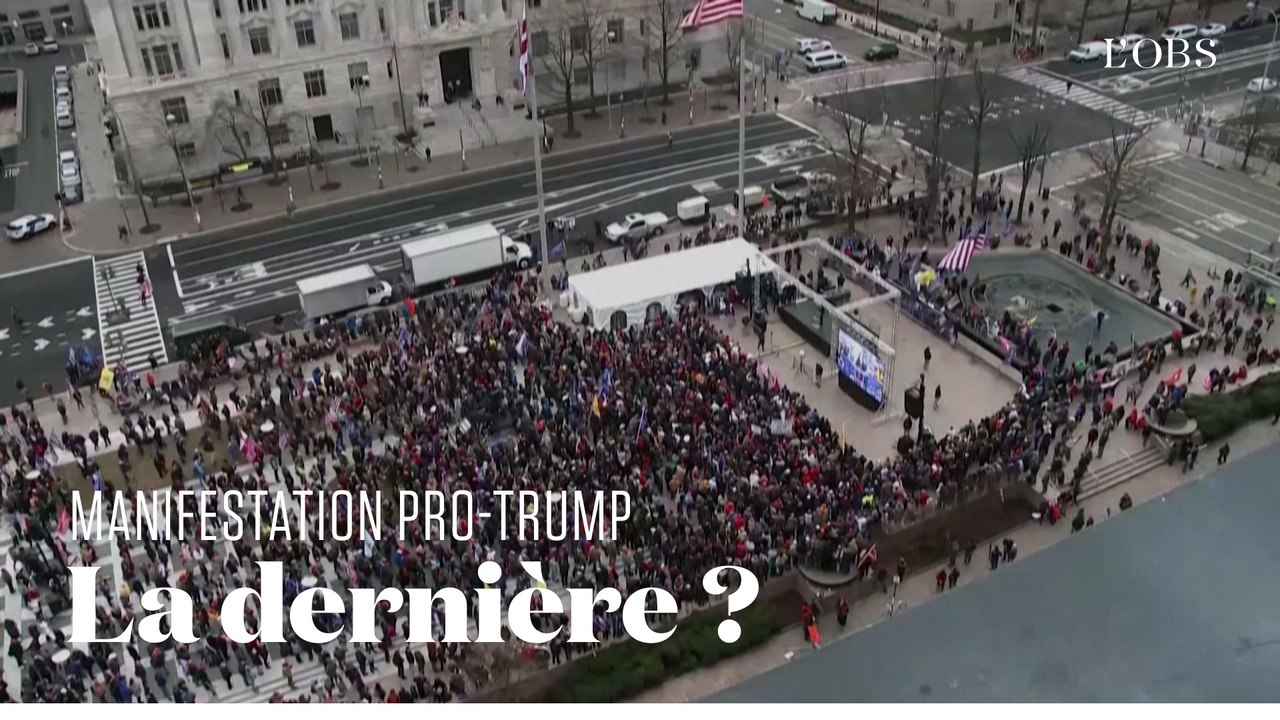 Des partisans de Trump se rassemblent à Washington pour le soutenir une dernière fois