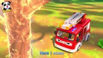 Fire Truck, Police Car, Ambulance In Surprise Eggs _ Nursery Rhymes _ Kids Cartoon _ BabyBus