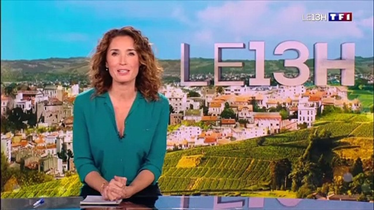 Marie-Sophie Lacarrau : son premier JT de 13h sur TF1 • 4 janvier 2021