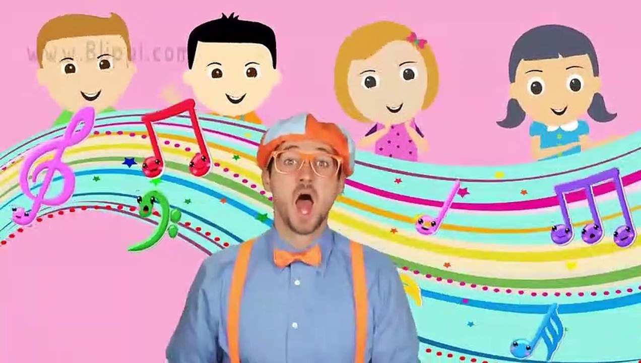 Blippi Wheels On The Bus _ Songs For Toddlers