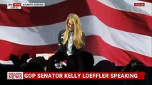 GOP Senator Loeffler promotes her path to victory in Georgia Senate runoff election