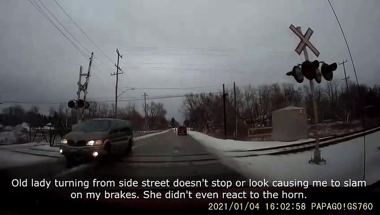 Close Call with Left Turning Car