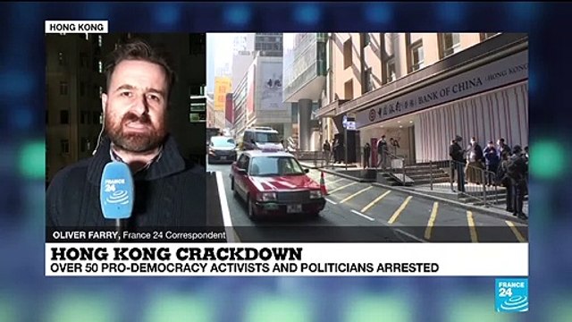 Hong Kong crackdown: Over 50 pro-democracy activists and politicians arrested