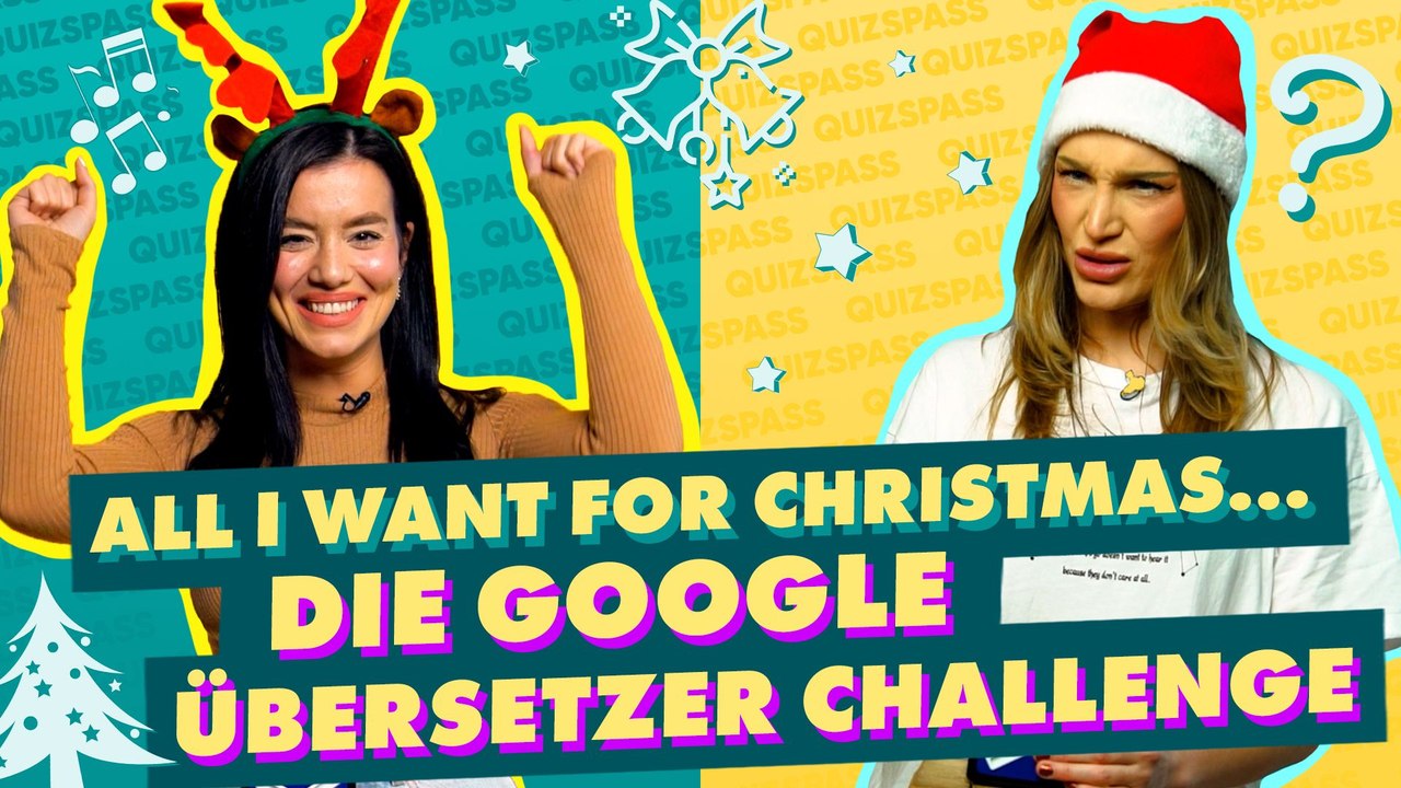 Google-Übersetzer-Challenge: Kannst du alle Weihnachtssongs erkennen?