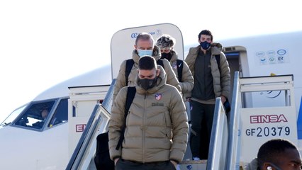 El Atlético llega a Barcelona para enfrentarse a la UE Cornellà